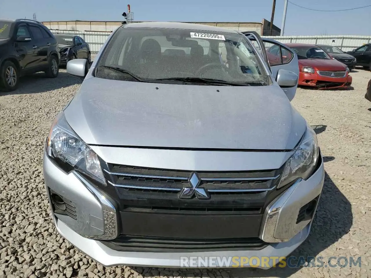 5 fotografías del automóvil dañado ML32FUFJ8RHF03231 MITSUBISHI MIRAGE 2024