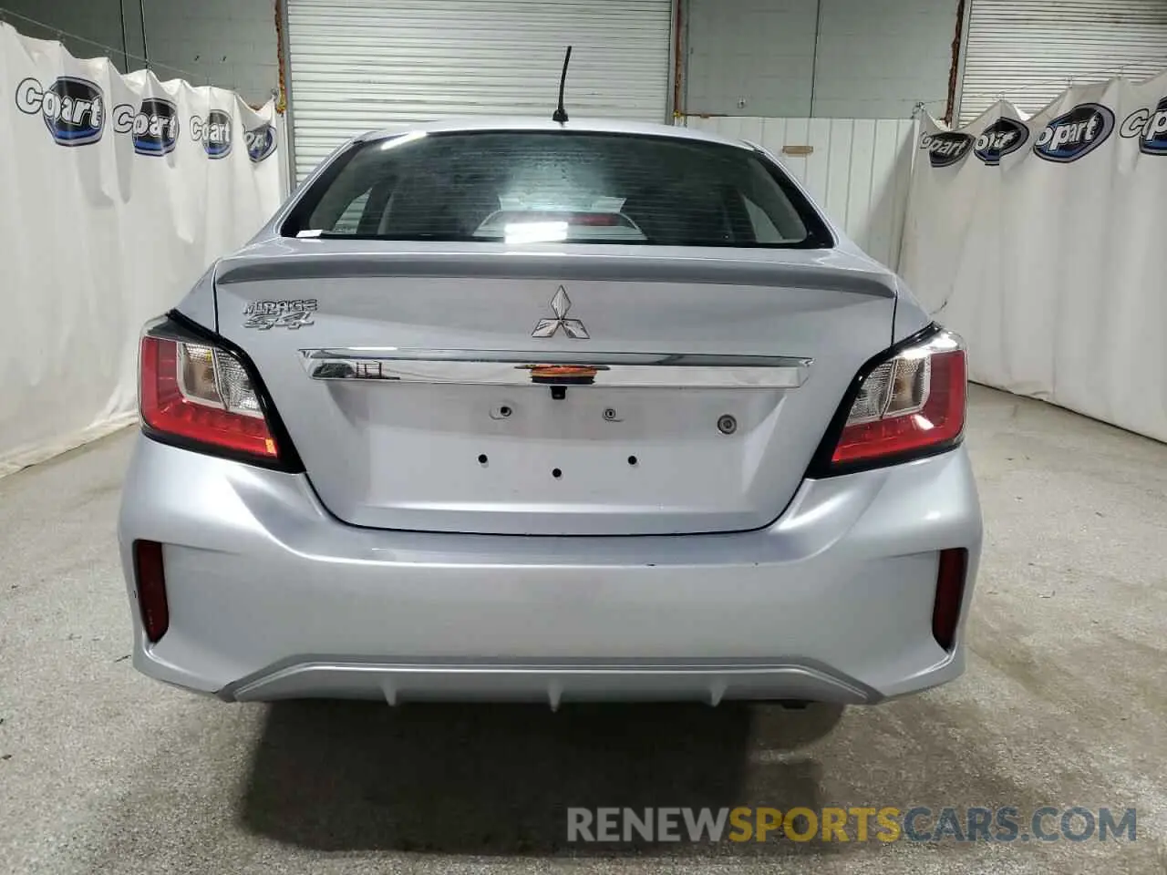 6 fotografías del automóvil dañado ML32FUFJ8RHF03410 MITSUBISHI MIRAGE 2024