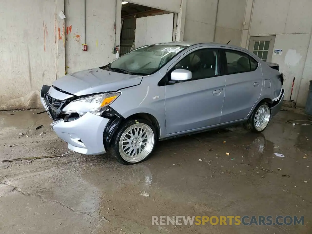 1 fotografías del automóvil dañado ML32FUFJ8RHF04136 MITSUBISHI MIRAGE 2024
