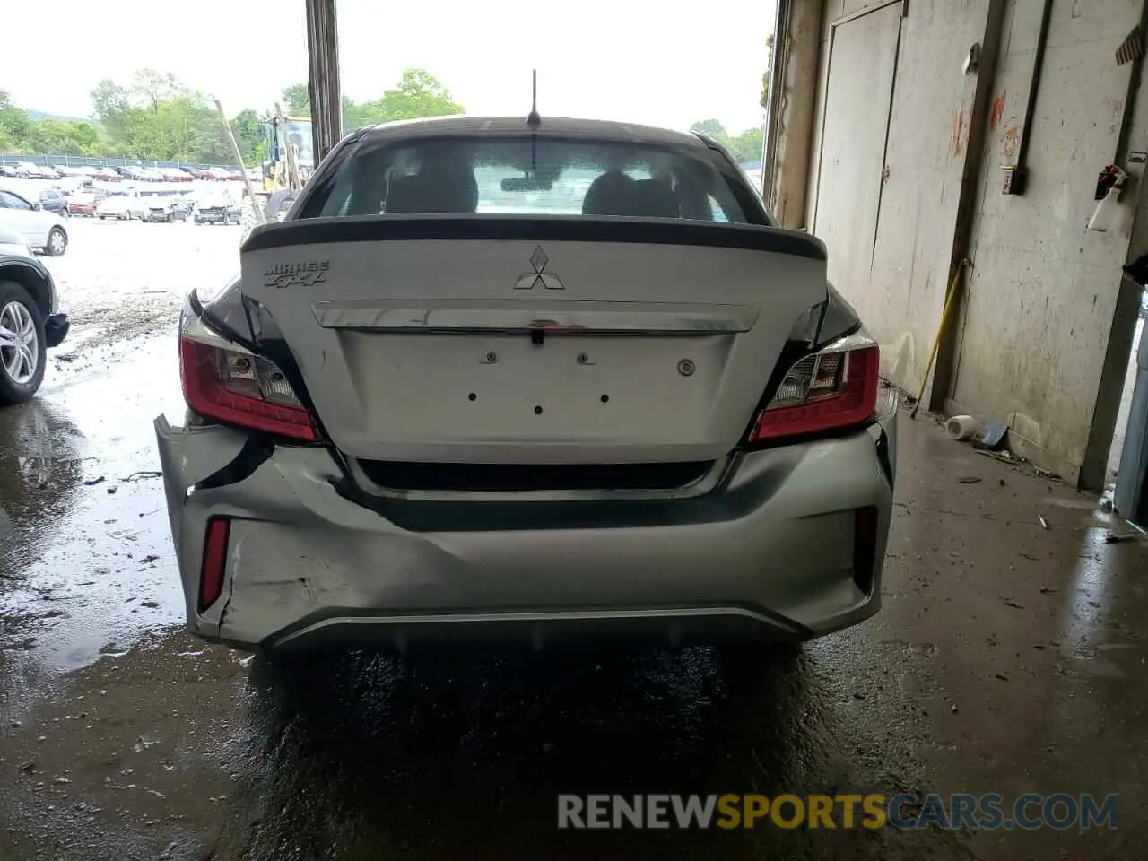 6 fotografías del automóvil dañado ML32FUFJ8RHF04136 MITSUBISHI MIRAGE 2024