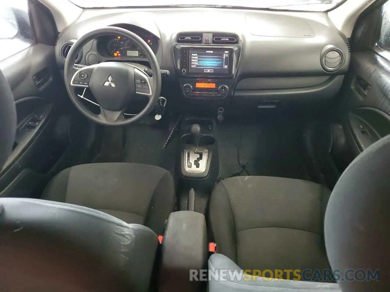 8 fotografías del automóvil dañado ML32FUFJ8RHF04136 MITSUBISHI MIRAGE 2024