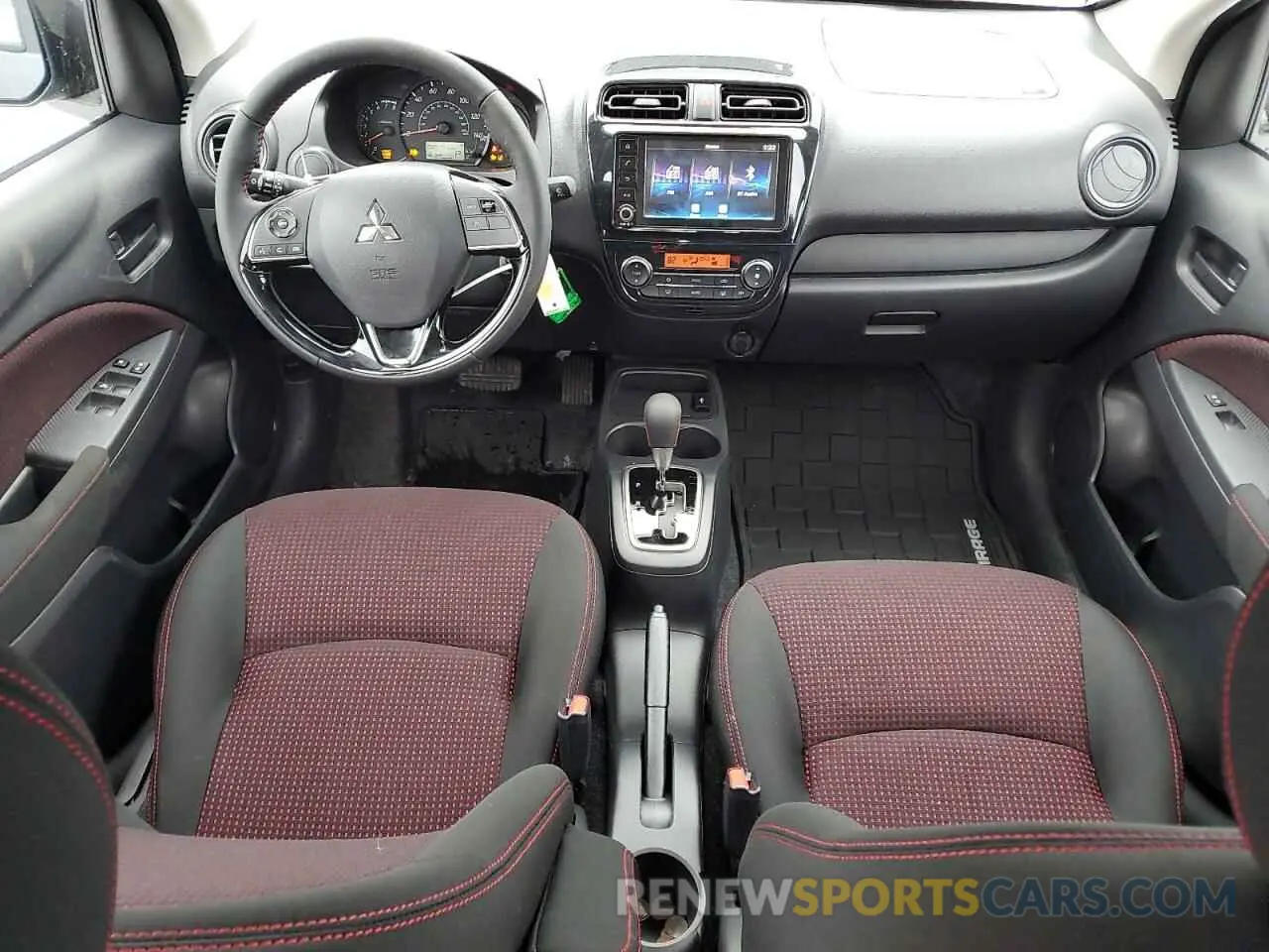 8 fotografías del automóvil dañado ML32FUFJ8RHF11877 MITSUBISHI MIRAGE 2024