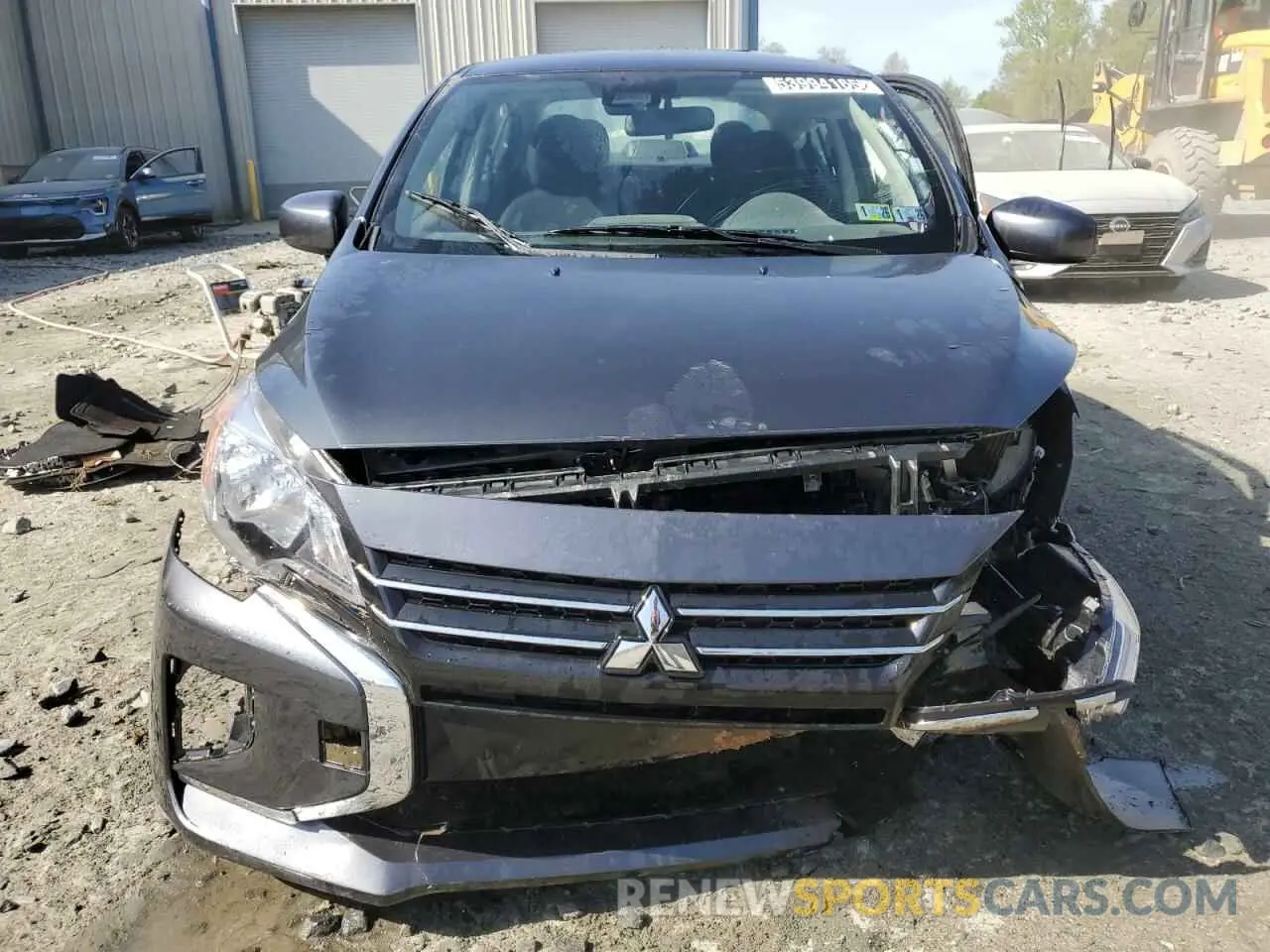 11 fotografías del automóvil dañado ML32FUFJ8RHF17307 MITSUBISHI MIRAGE 2024