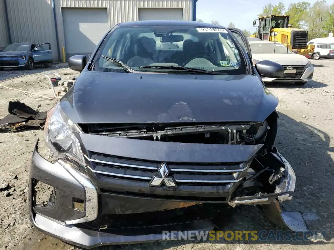 5 fotografías del automóvil dañado ML32FUFJ8RHF17307 MITSUBISHI MIRAGE 2024