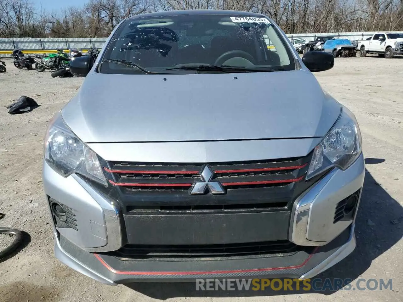 5 fotografías del automóvil dañado ML32FUFJ9RHF05859 MITSUBISHI MIRAGE 2024
