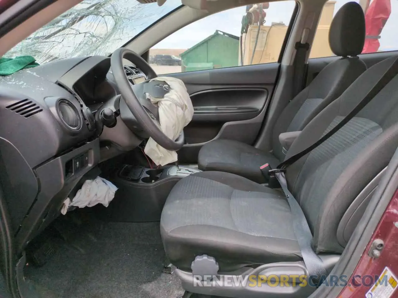 7 fotografías del automóvil dañado ML32FUFJ9RHF10219 MITSUBISHI MIRAGE 2024