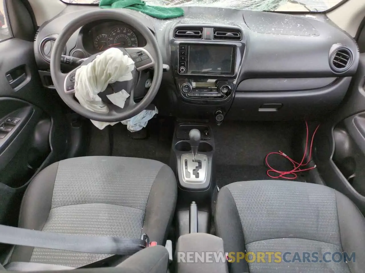 8 fotografías del automóvil dañado ML32FUFJ9RHF10219 MITSUBISHI MIRAGE 2024