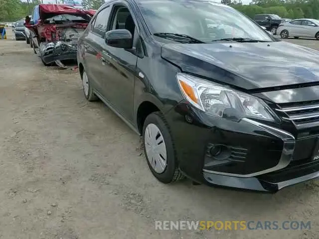 11 fotografías del automóvil dañado ML32FUFJ9RHF17557 MITSUBISHI MIRAGE 2024