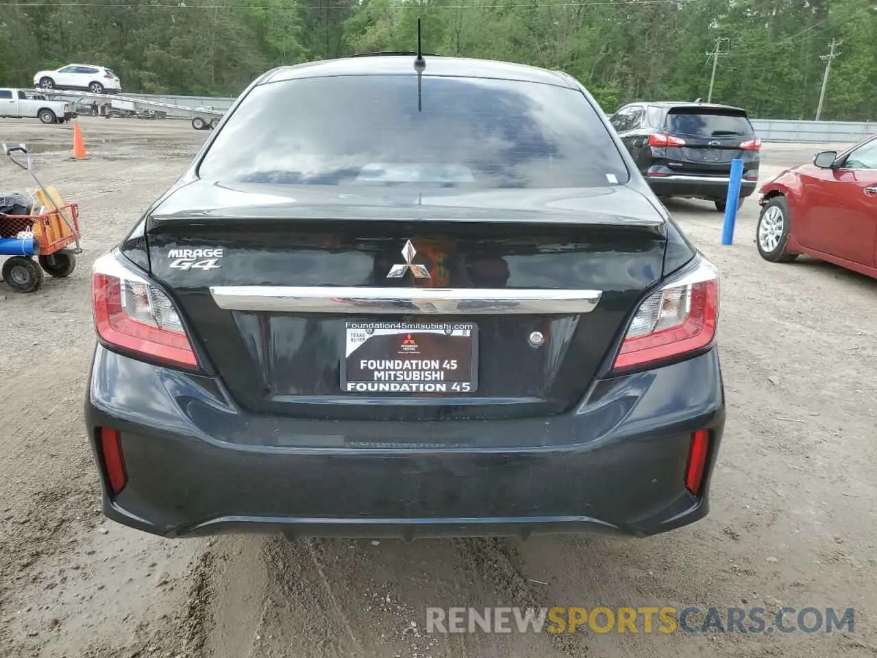 6 fotografías del automóvil dañado ML32FUFJ9RHF17557 MITSUBISHI MIRAGE 2024