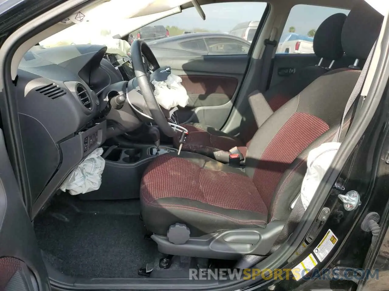 7 fotografías del automóvil dañado ML32FUFJXRHF05031 MITSUBISHI MIRAGE 2024
