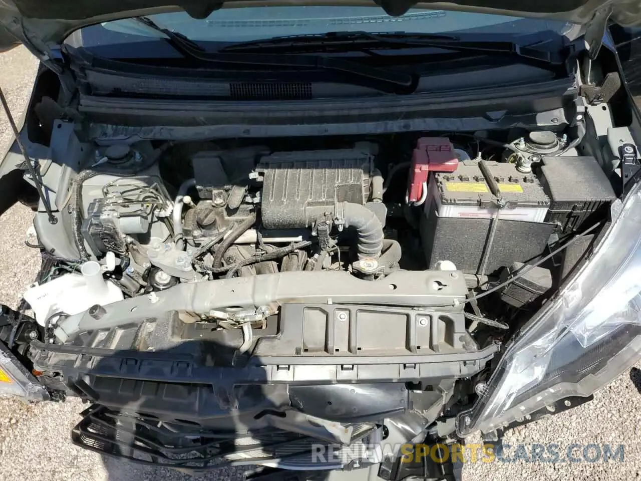 11 fotografías del automóvil dañado ML32FUFJXRHF08284 MITSUBISHI MIRAGE 2024