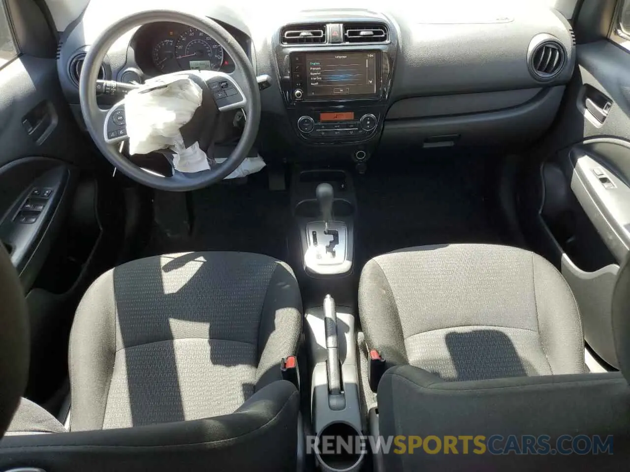 8 fotografías del automóvil dañado ML32FUFJXRHF08284 MITSUBISHI MIRAGE 2024