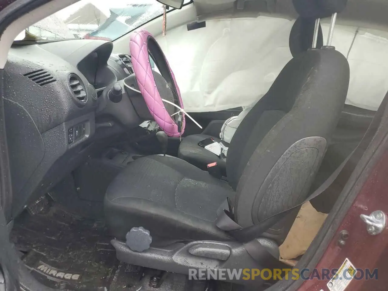 7 fotografías del automóvil dañado ML32FUFJXRHF09872 MITSUBISHI MIRAGE 2024