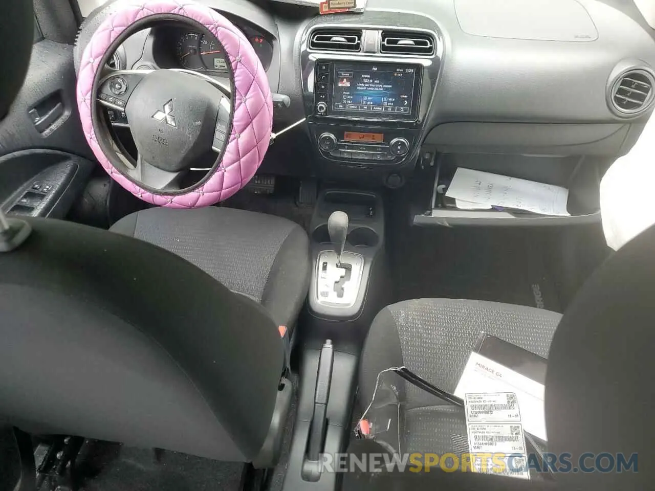 8 fotografías del automóvil dañado ML32FUFJXRHF09872 MITSUBISHI MIRAGE 2024
