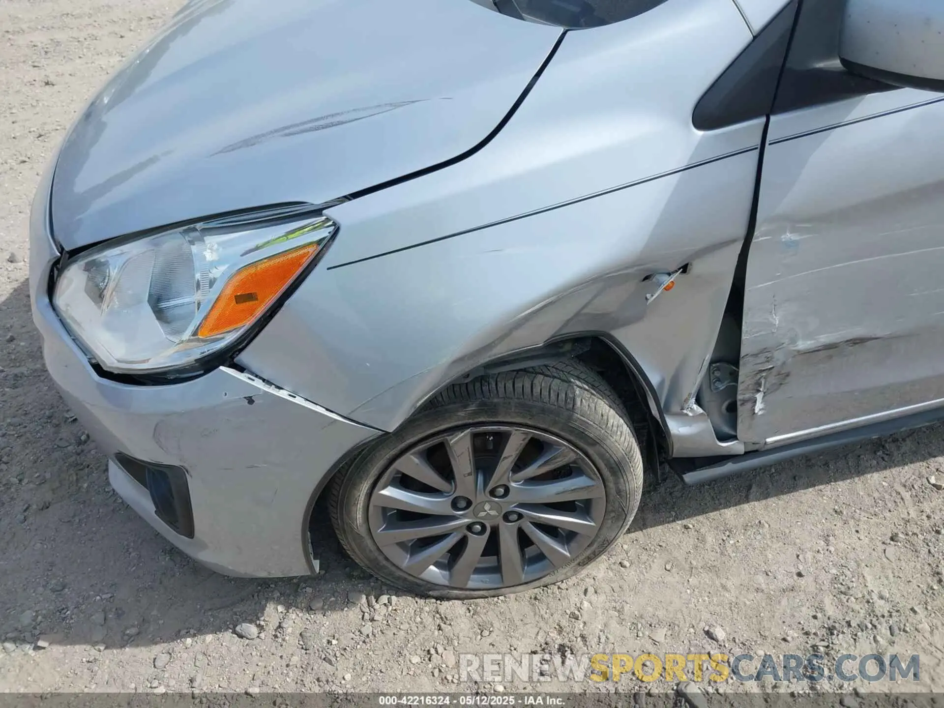 6 fotografías del automóvil dañado ML32F3FJ0KHF00792 MITSUBISHI MIRAGE G4 2019