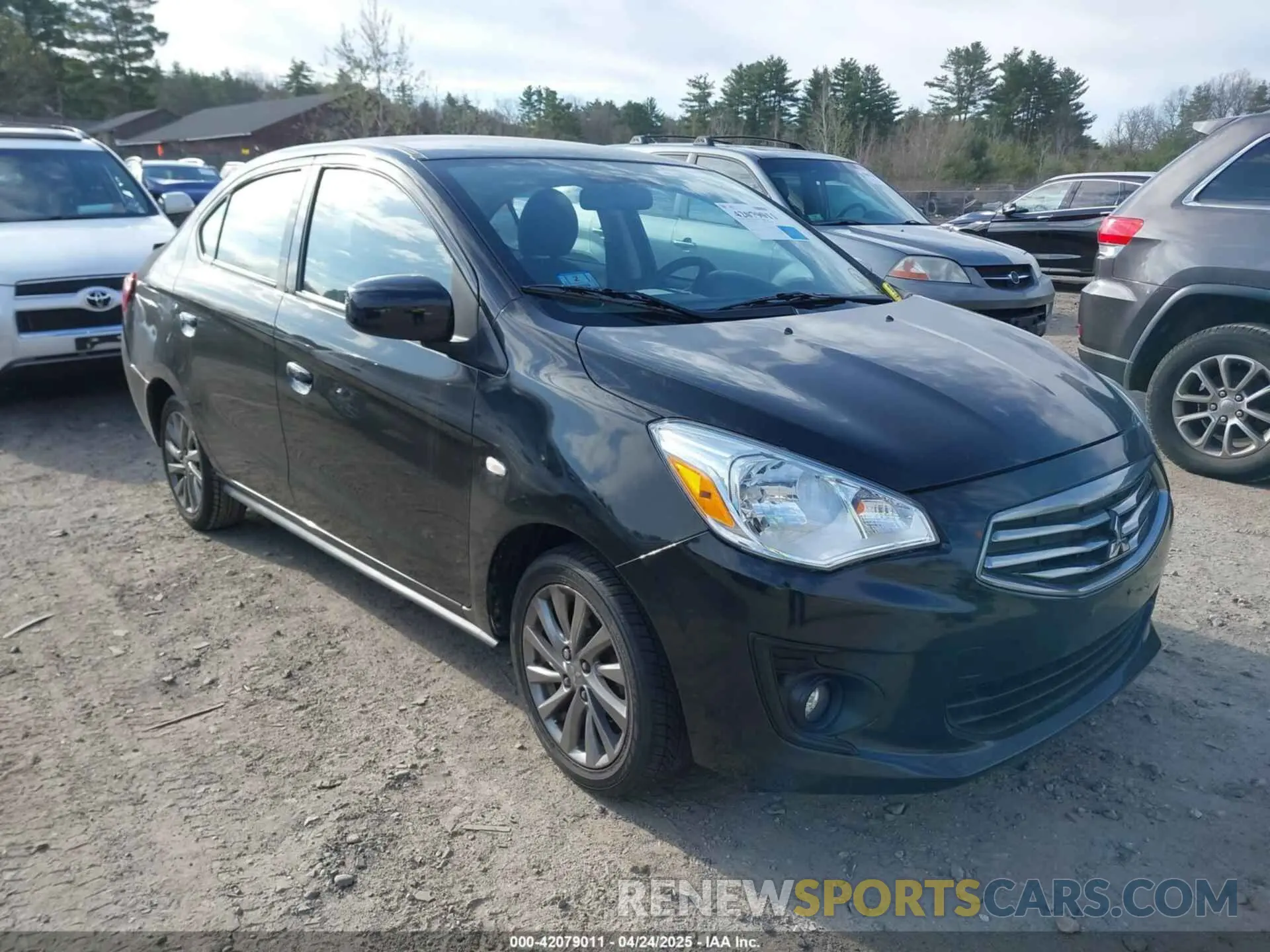 1 fotografías del automóvil dañado ML32F3FJ0KHF16538 MITSUBISHI MIRAGE G4 2019