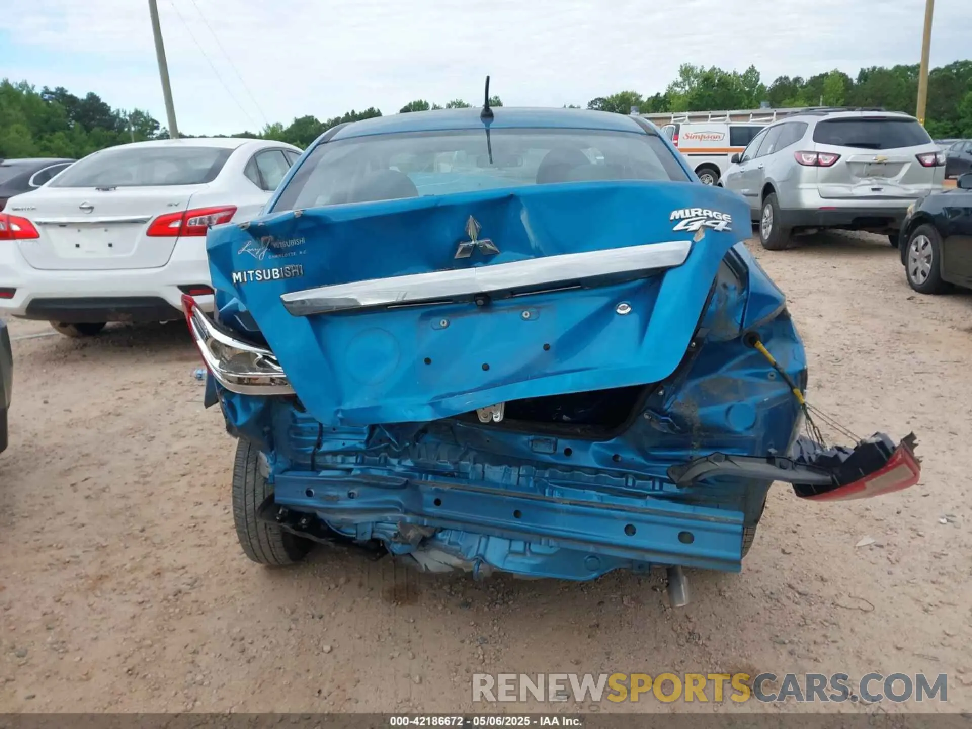 15 fotografías del automóvil dañado ML32F3FJ2KHF11406 MITSUBISHI MIRAGE G4 2019