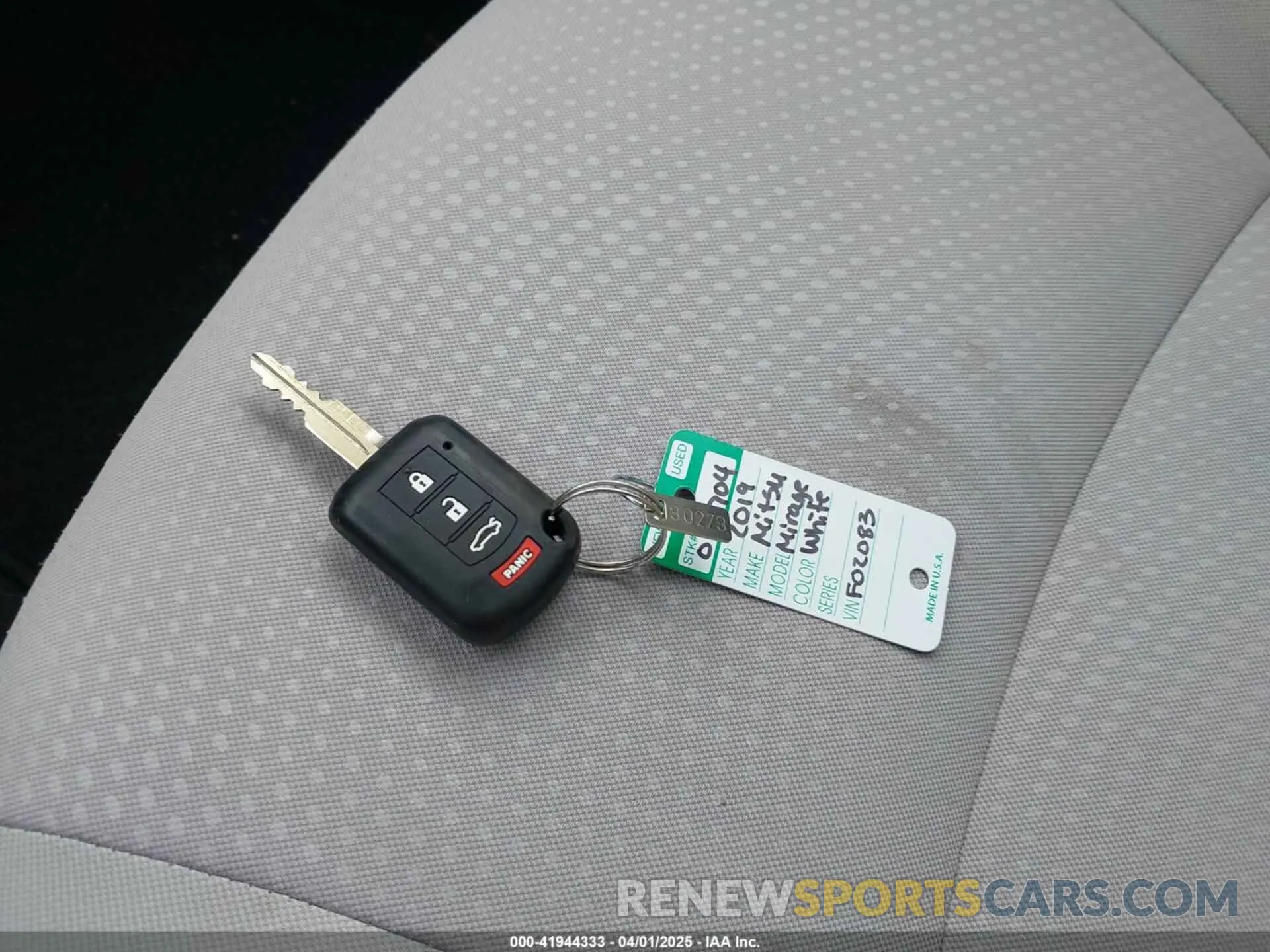 11 fotografías del automóvil dañado ML32F3FJ3KHF02083 MITSUBISHI MIRAGE G4 2019