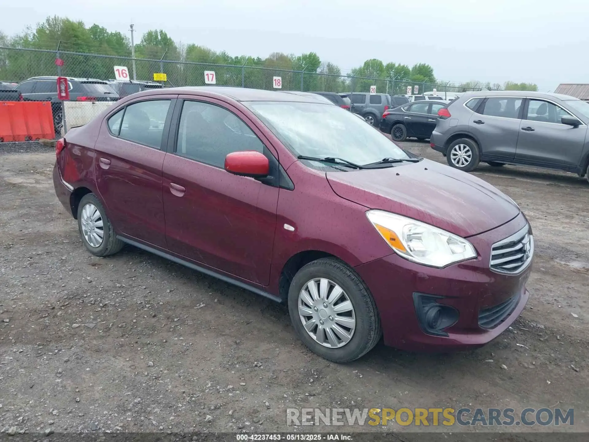 1 fotografías del automóvil dañado ML32F3FJ7KHF00241 MITSUBISHI MIRAGE G4 2019