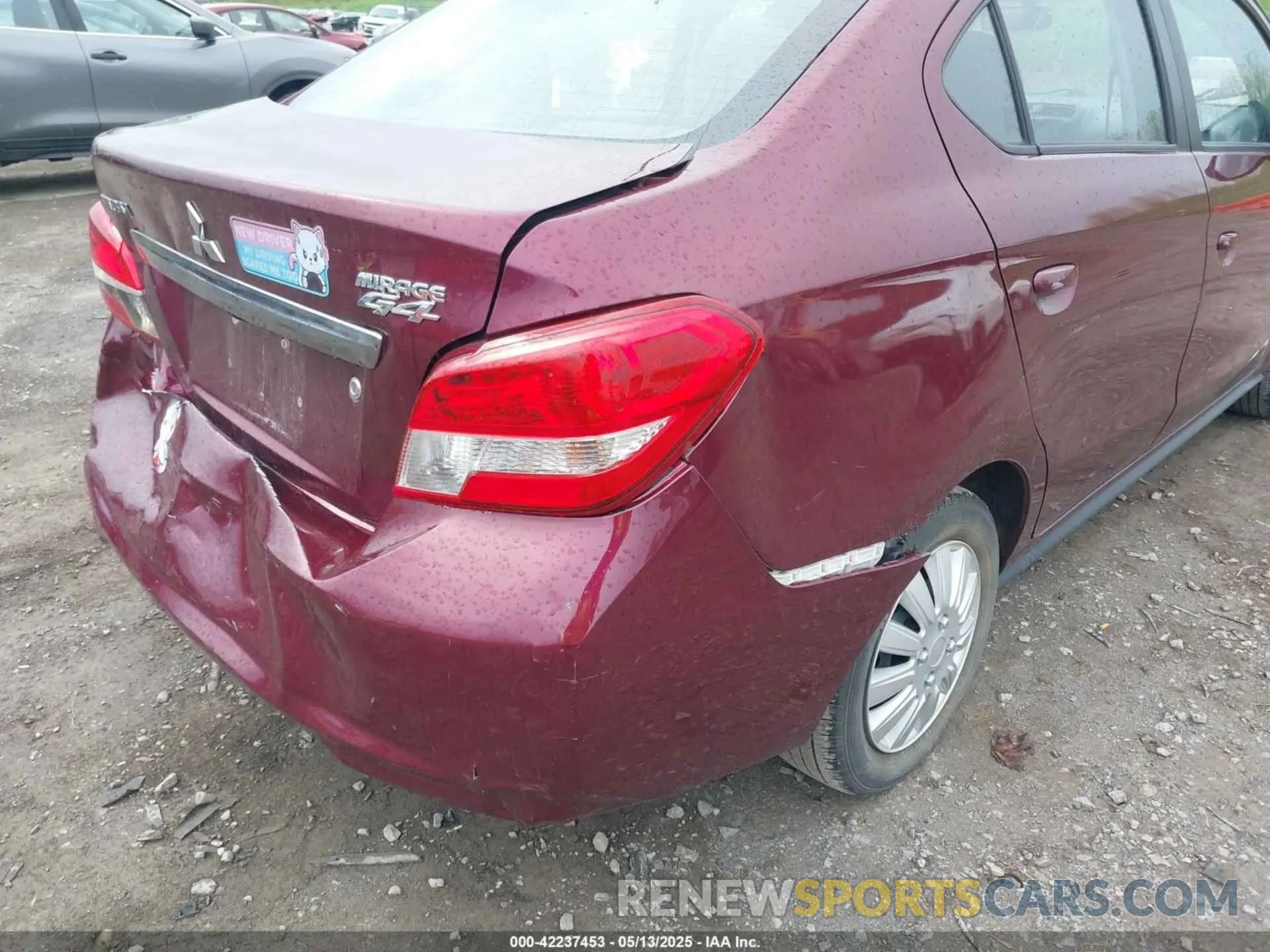 18 fotografías del automóvil dañado ML32F3FJ7KHF00241 MITSUBISHI MIRAGE G4 2019