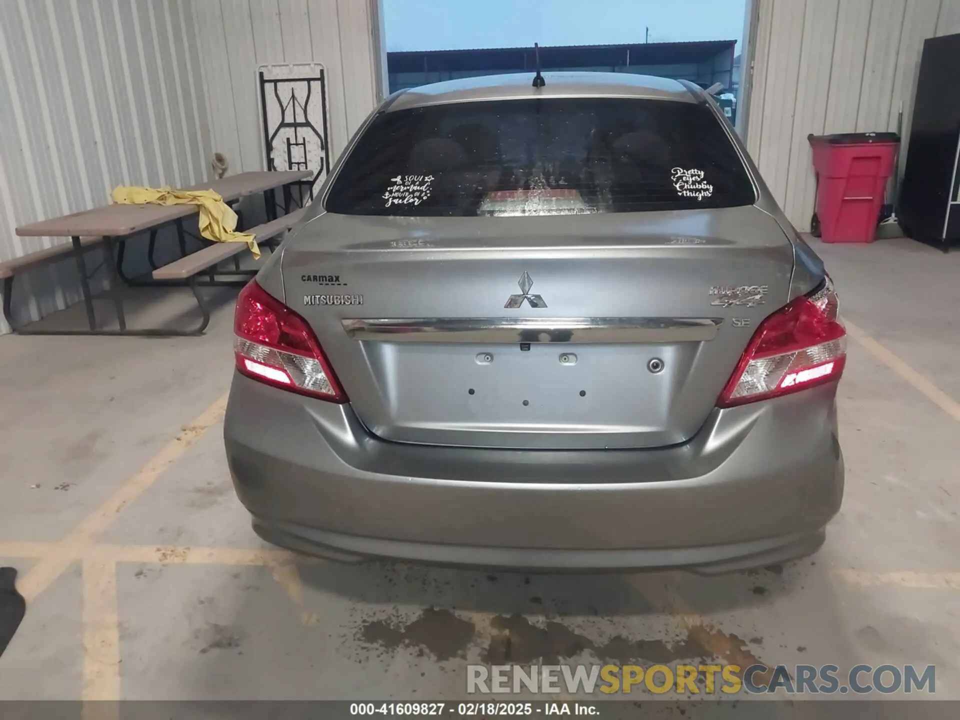 15 fotografías del automóvil dañado ML32F4FJ9KHF05916 MITSUBISHI MIRAGE G4 2019