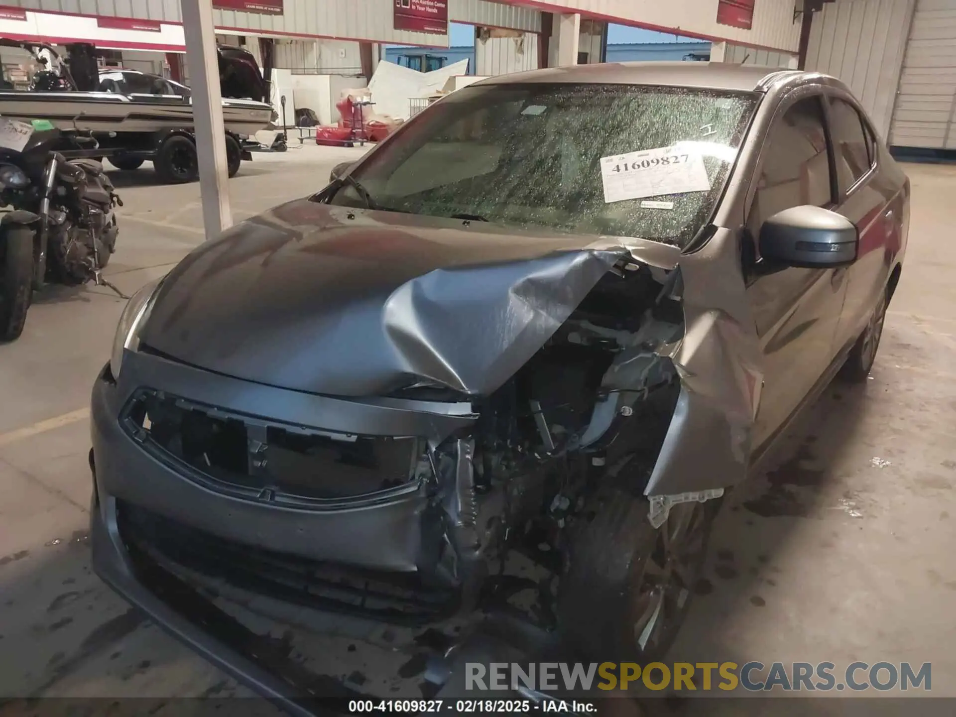 2 fotografías del automóvil dañado ML32F4FJ9KHF05916 MITSUBISHI MIRAGE G4 2019