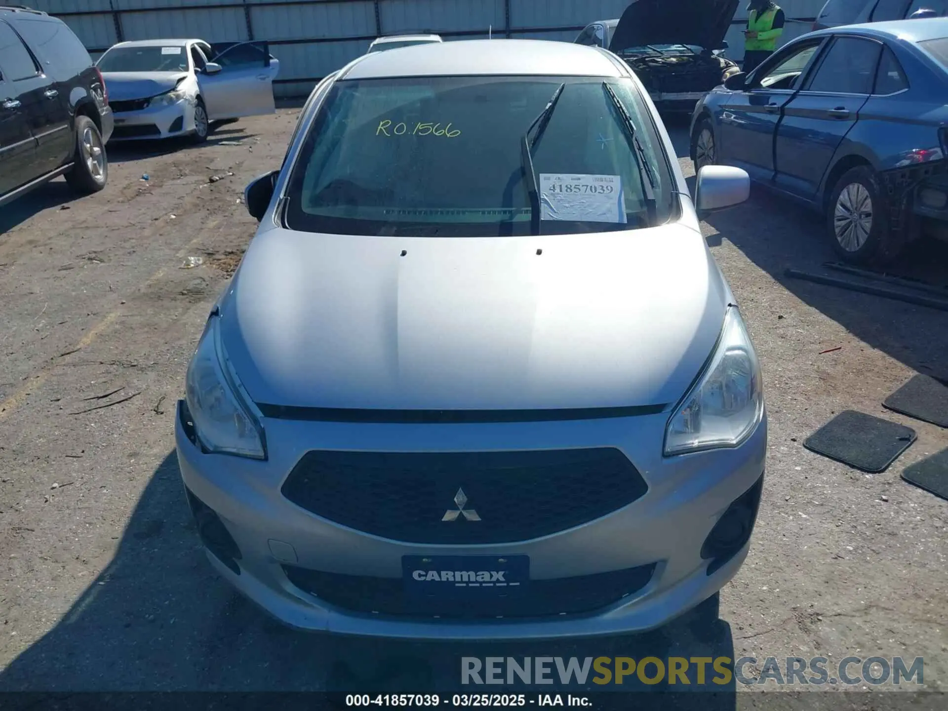 12 fotografías del automóvil dañado ML32F3FJ1LHF12385 MITSUBISHI MIRAGE G4 2020