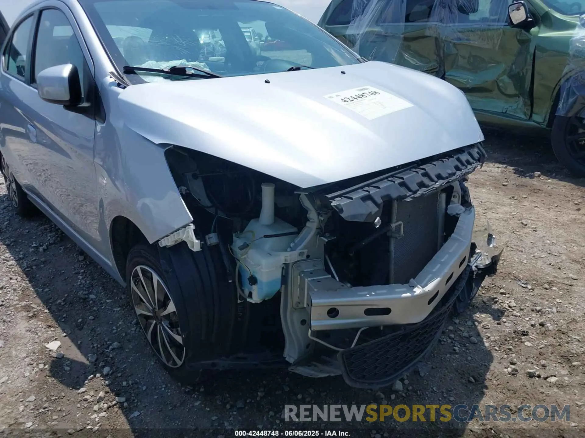 17 fotografías del automóvil dañado ML32F3FJ2LHF12265 MITSUBISHI MIRAGE G4 2020