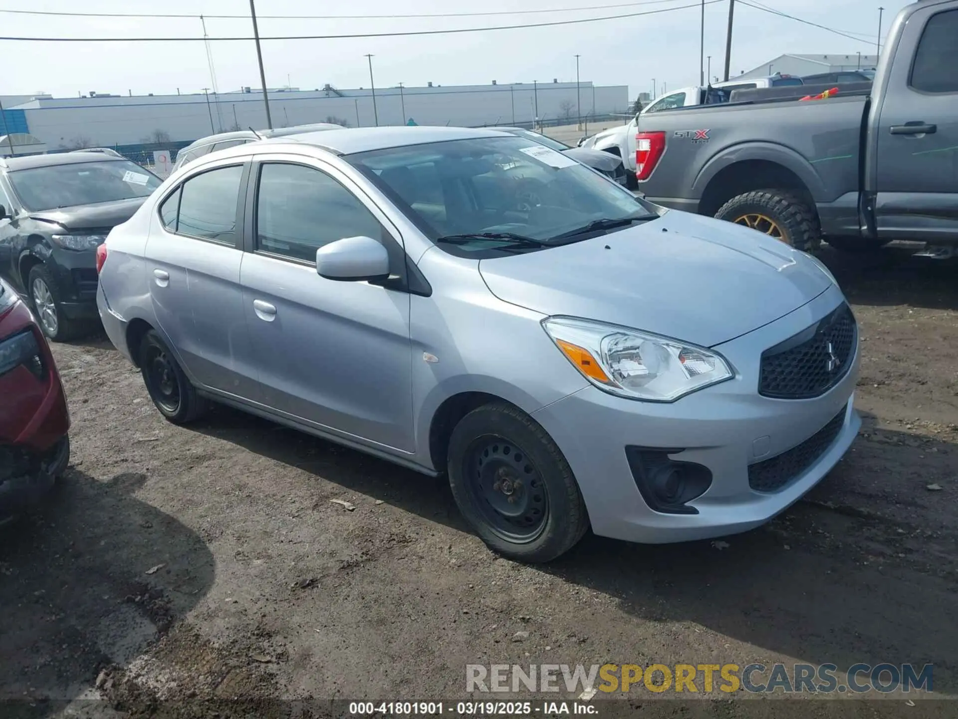 1 fotografías del automóvil dañado ML32F3FJ4LHF07990 MITSUBISHI MIRAGE G4 2020