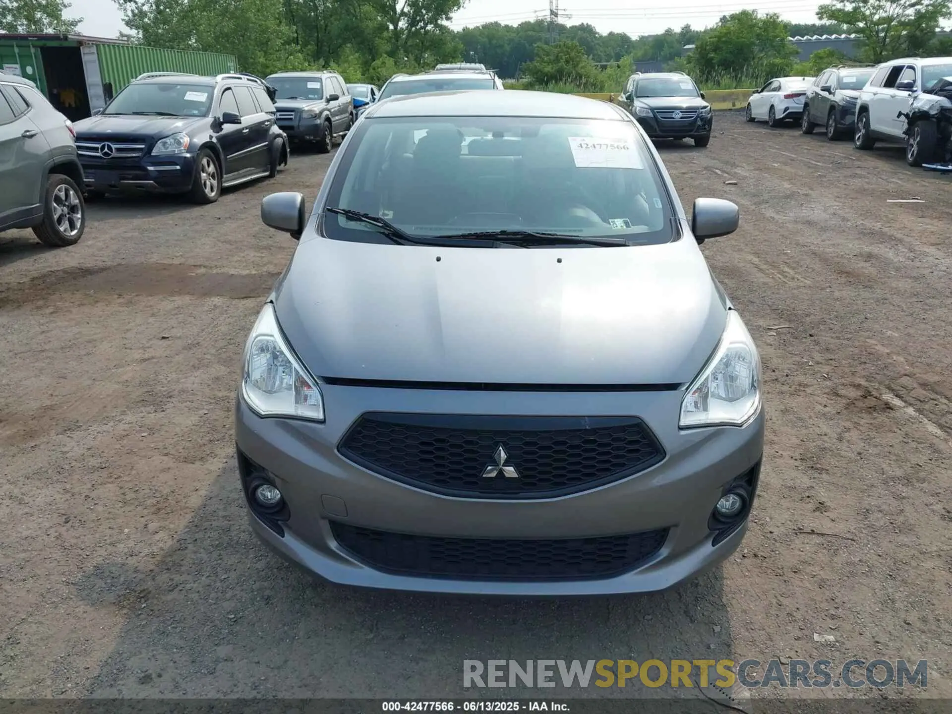 12 fotografías del automóvil dañado ML32F3FJ4LHF13143 MITSUBISHI MIRAGE G4 2020