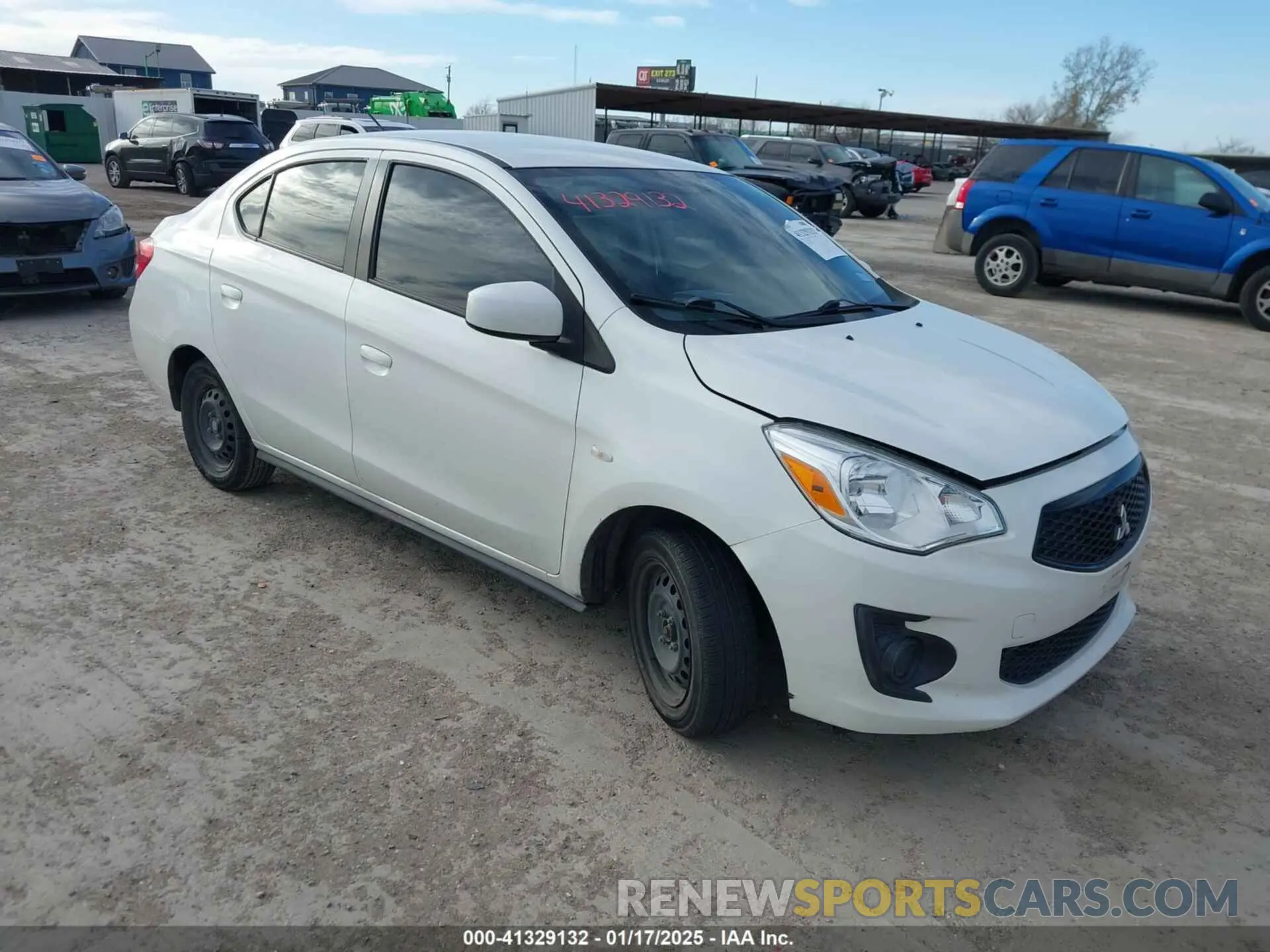 1 fotografías del automóvil dañado ML32F3FJ5LHF00885 MITSUBISHI MIRAGE G4 2020