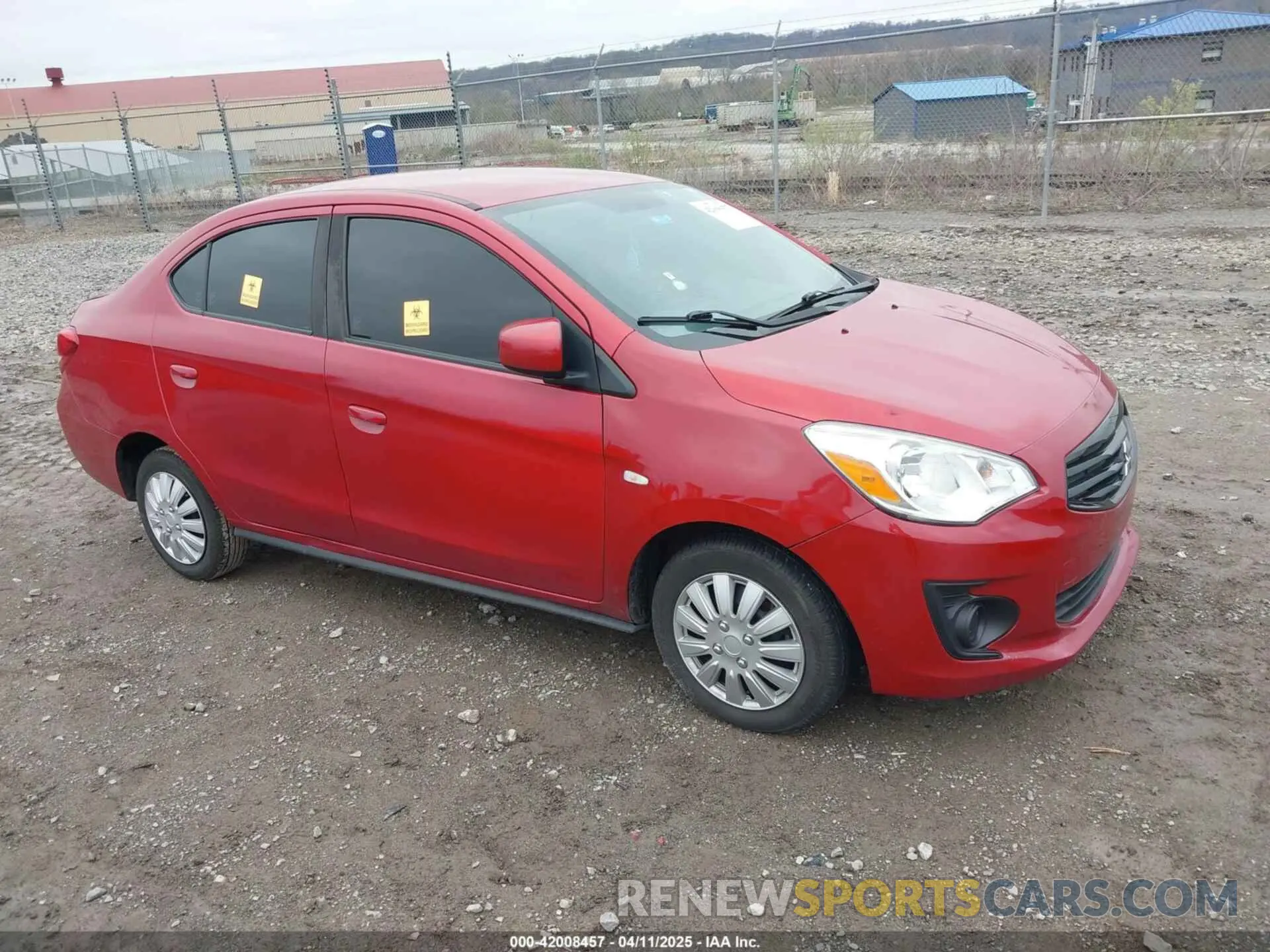 1 fotografías del automóvil dañado ML32F3FJ5LHF12180 MITSUBISHI MIRAGE G4 2020