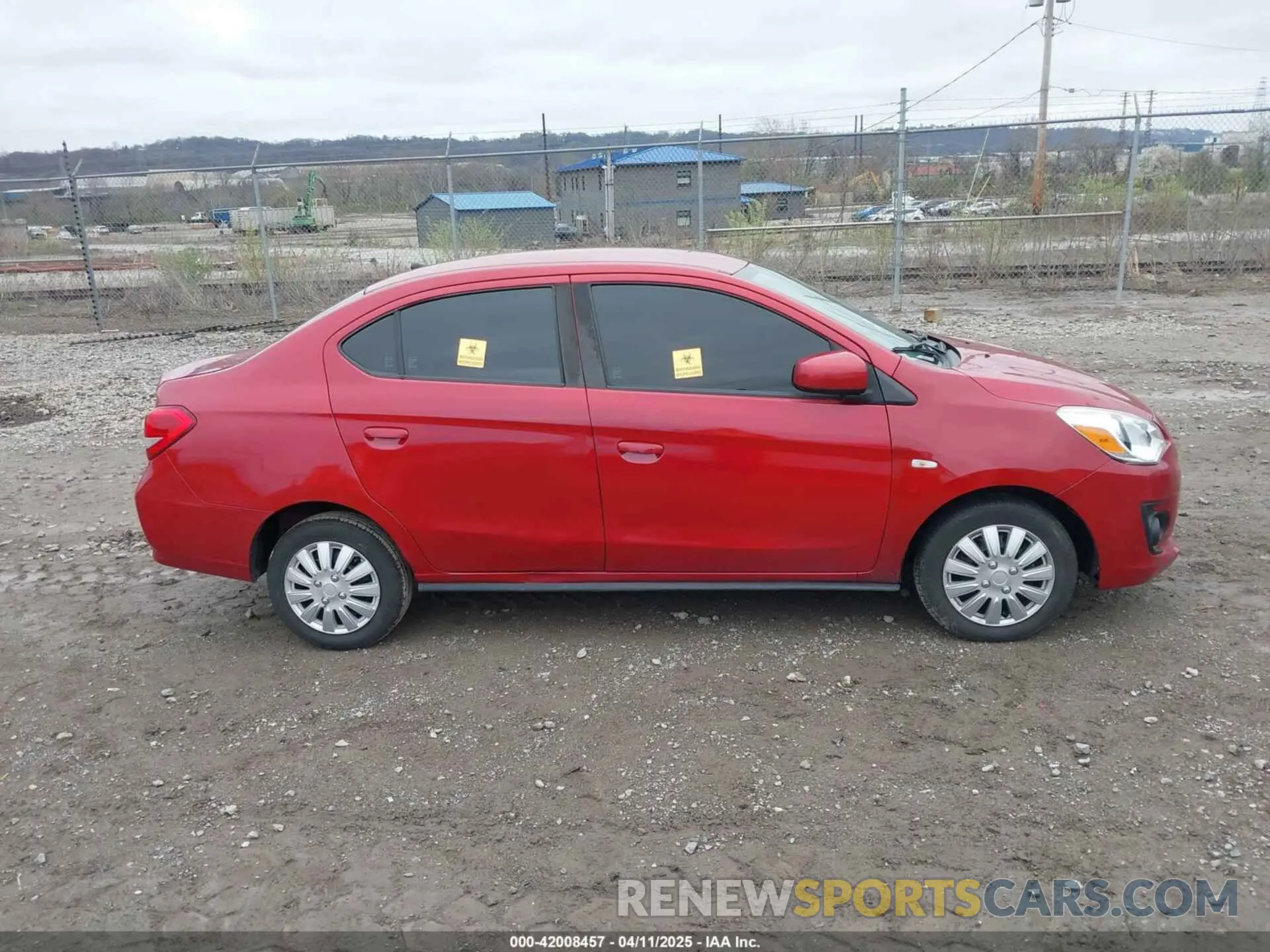 12 fotografías del automóvil dañado ML32F3FJ5LHF12180 MITSUBISHI MIRAGE G4 2020