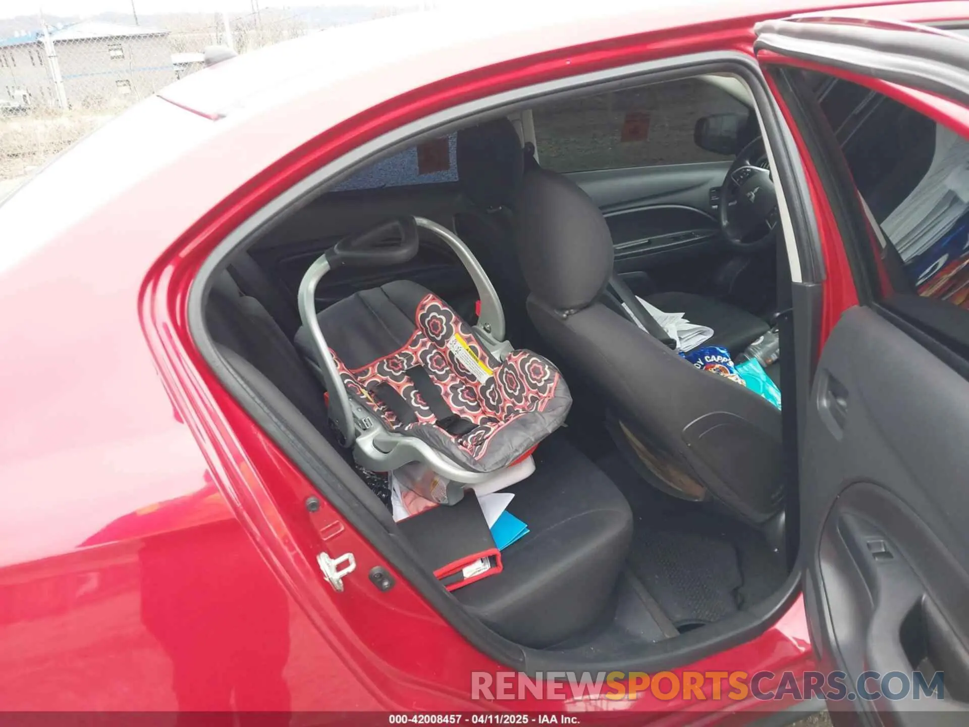 8 fotografías del automóvil dañado ML32F3FJ5LHF12180 MITSUBISHI MIRAGE G4 2020