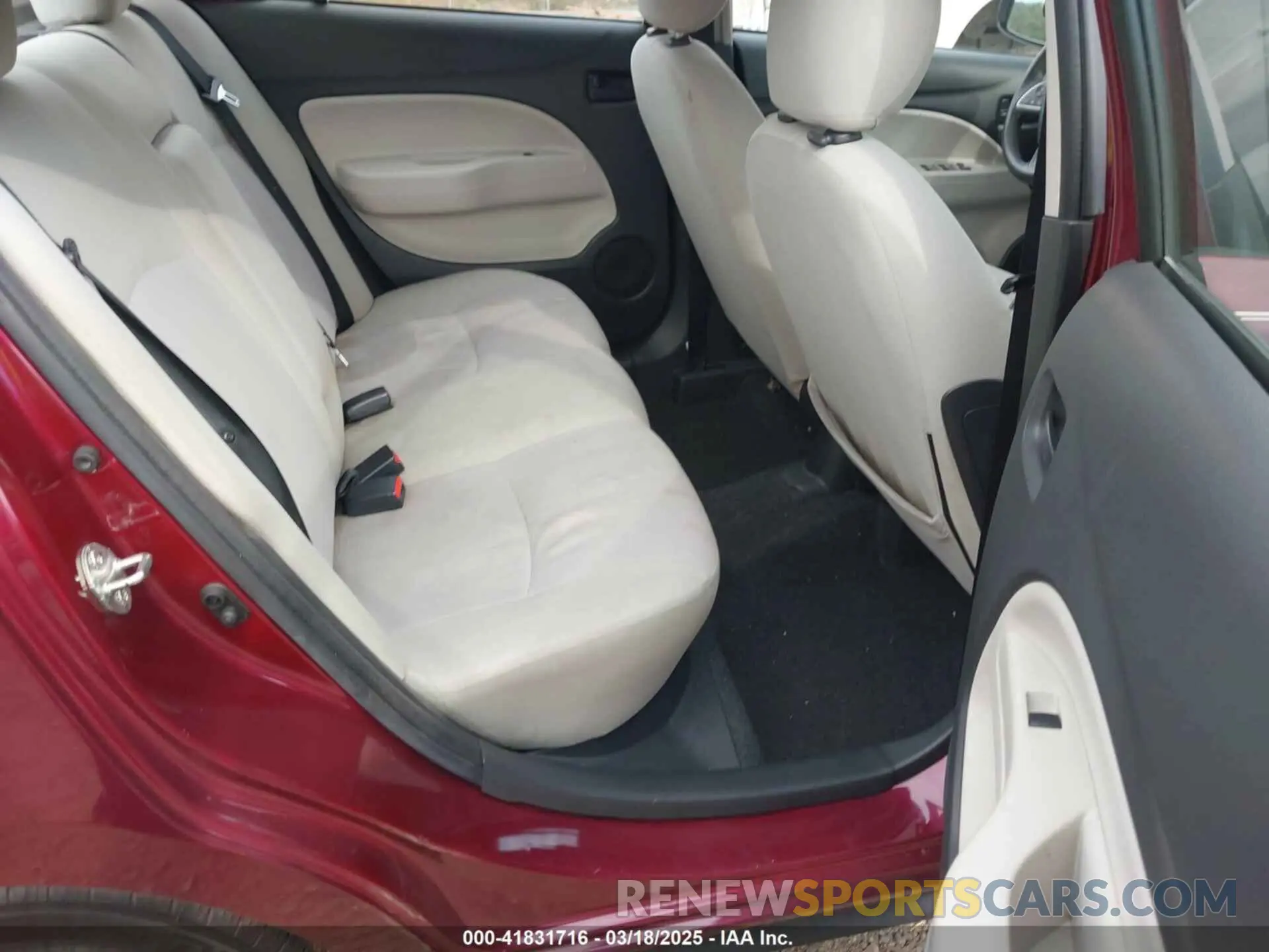 8 fotografías del automóvil dañado ML32F3FJ7LHF12486 MITSUBISHI MIRAGE G4 2020