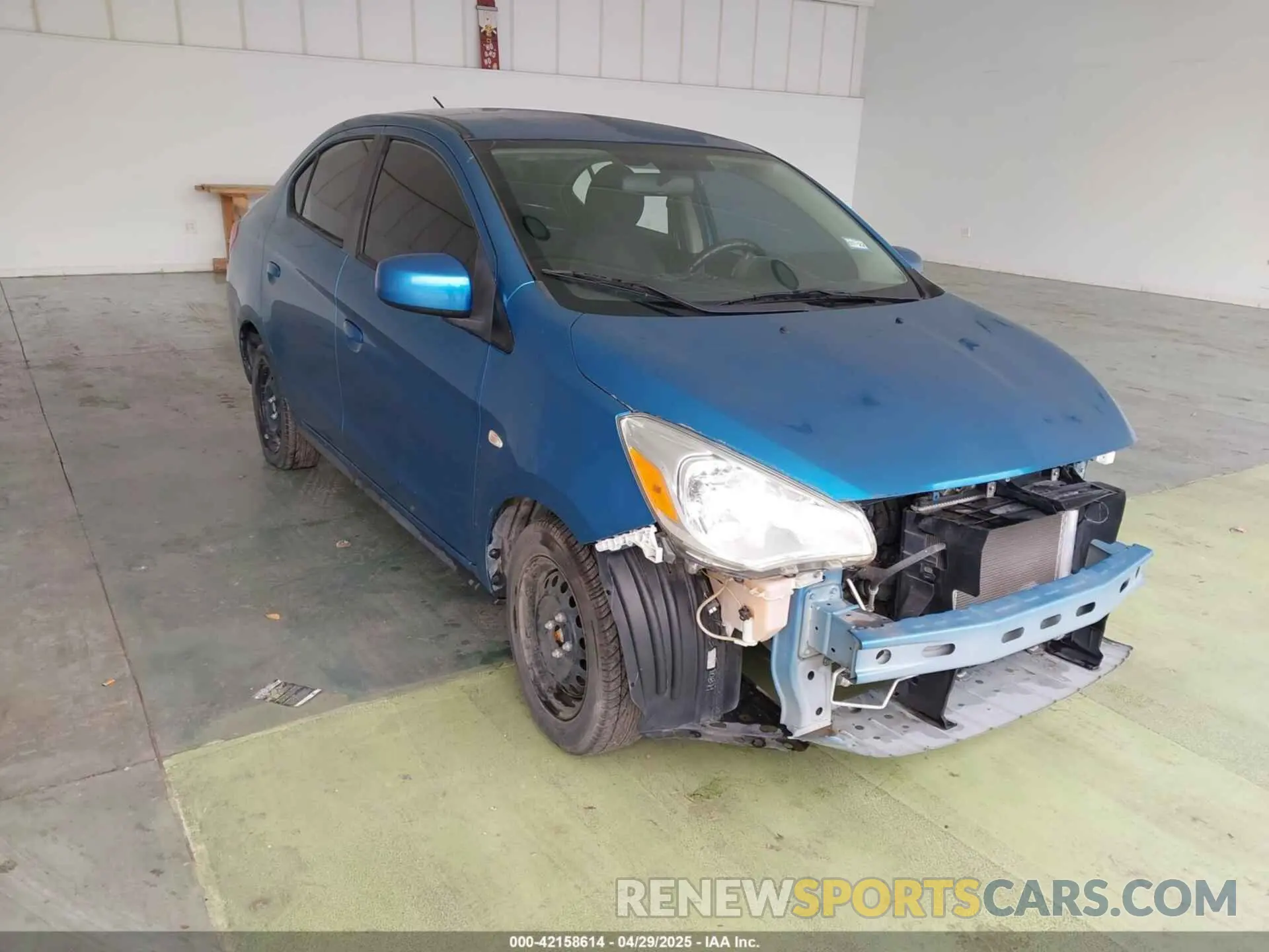 1 fotografías del automóvil dañado ML32F3FJXLHF11347 MITSUBISHI MIRAGE G4 2020