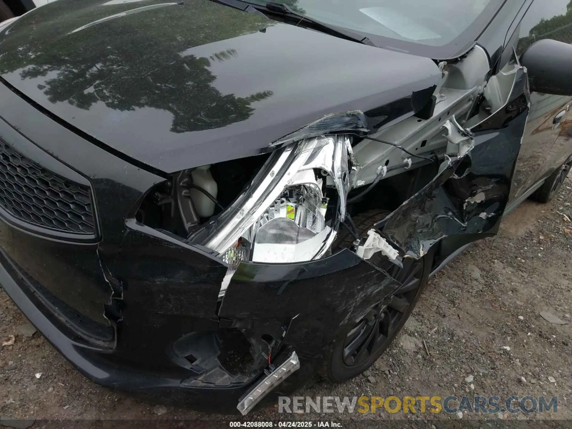 6 fotografías del automóvil dañado ML32F4FJ1LHF07158 MITSUBISHI MIRAGE G4 2020