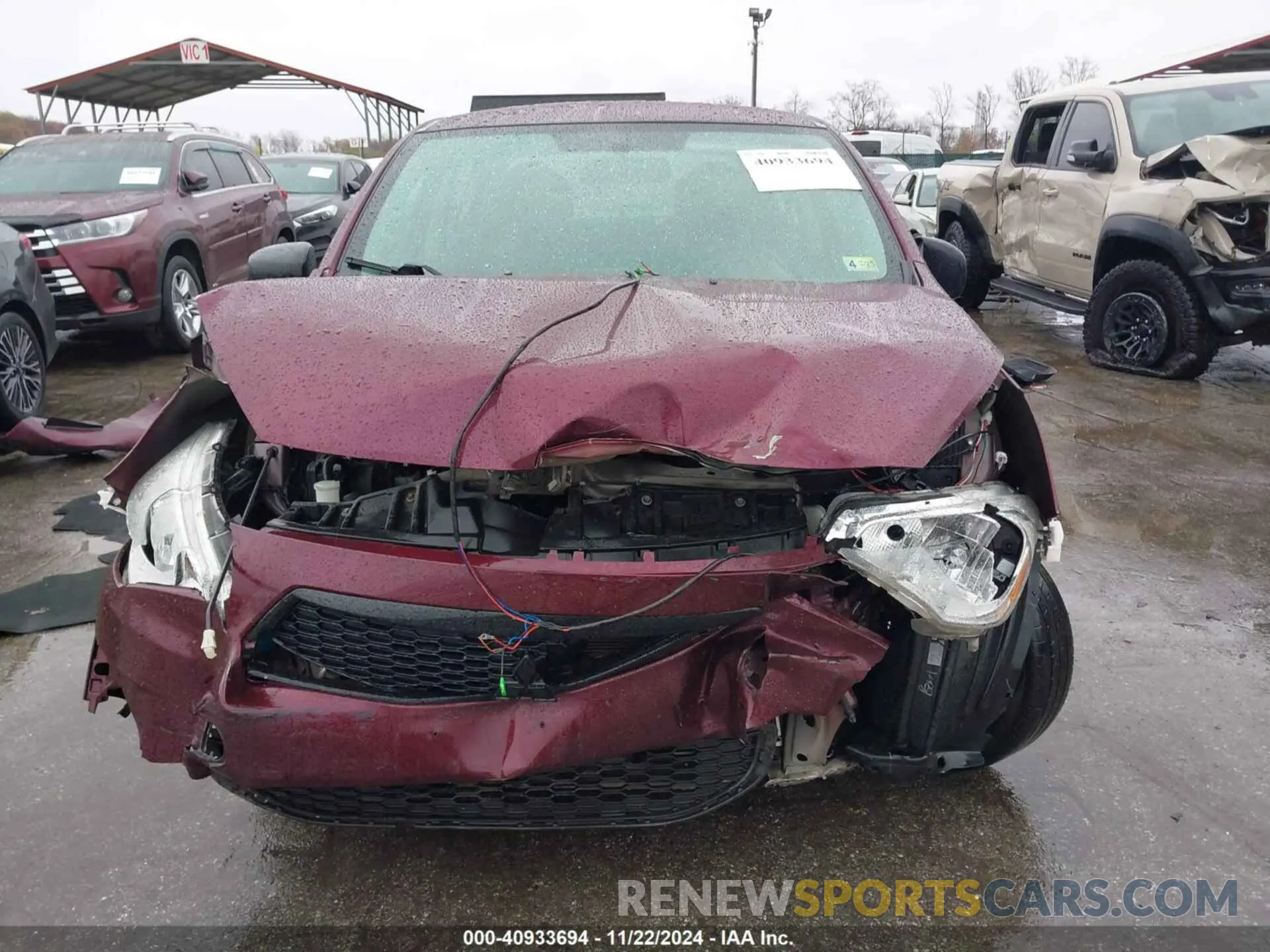 13 fotografías del automóvil dañado ML32F4FJ3LHF11891 MITSUBISHI MIRAGE G4 2020