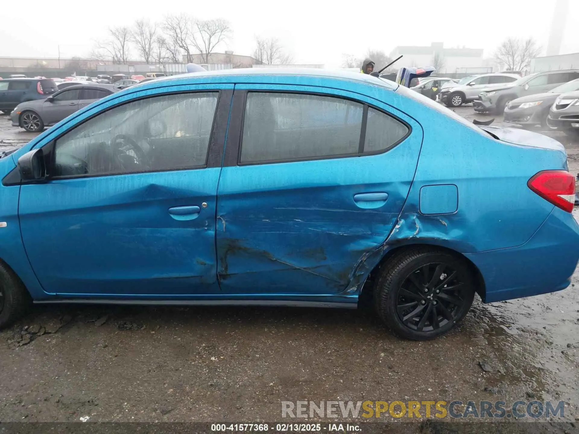 6 fotografías del automóvil dañado ML32F4FJXLHF00600 MITSUBISHI MIRAGE G4 2020