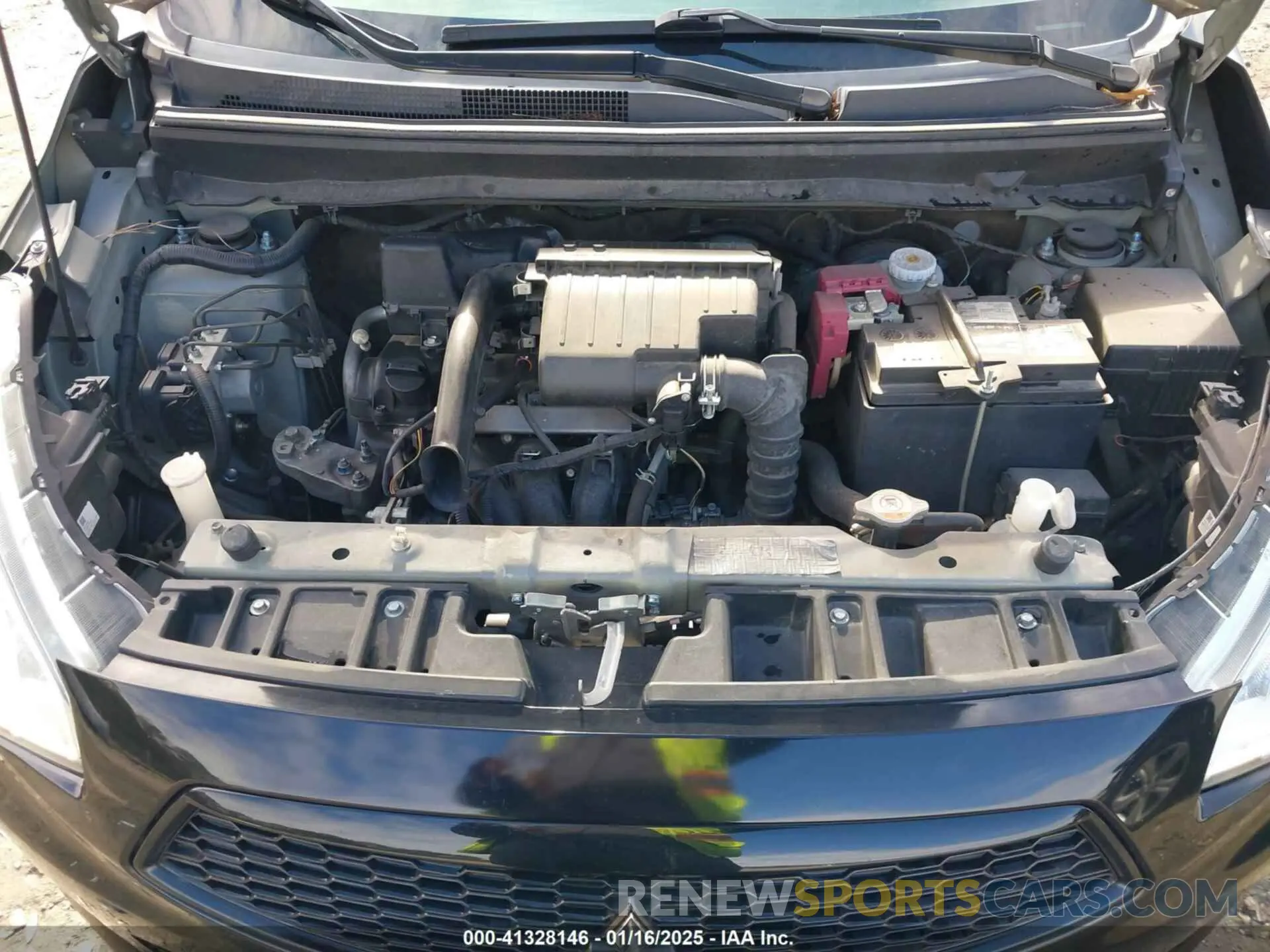 10 fotografías del automóvil dañado ML32F4FJXLHF01567 MITSUBISHI MIRAGE G4 2020