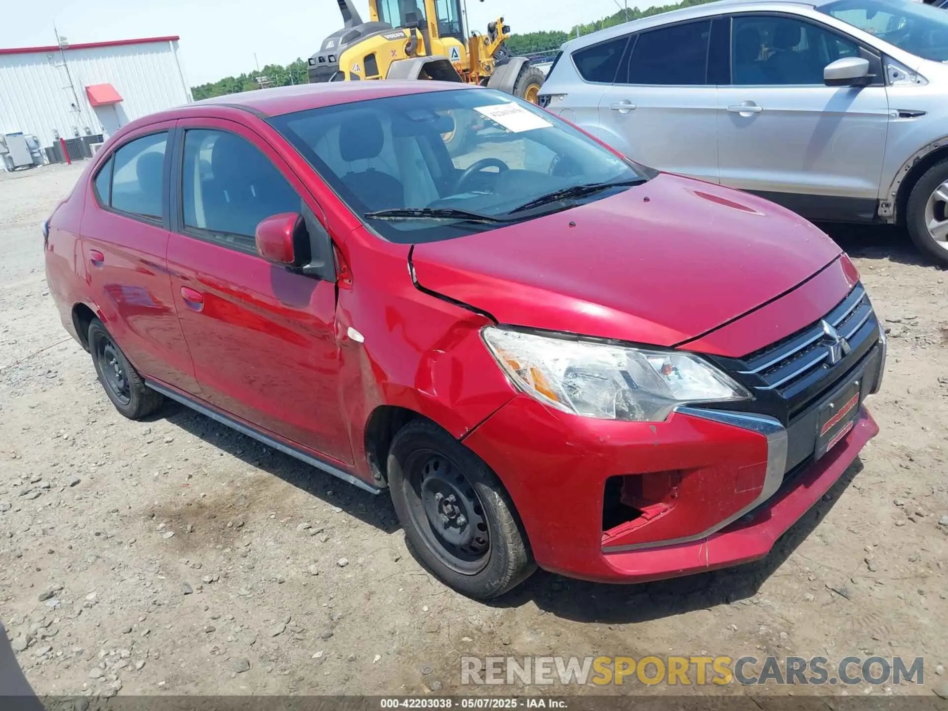 1 fotografías del automóvil dañado ML32FUFJ1MHF00762 MITSUBISHI MIRAGE G4 2021