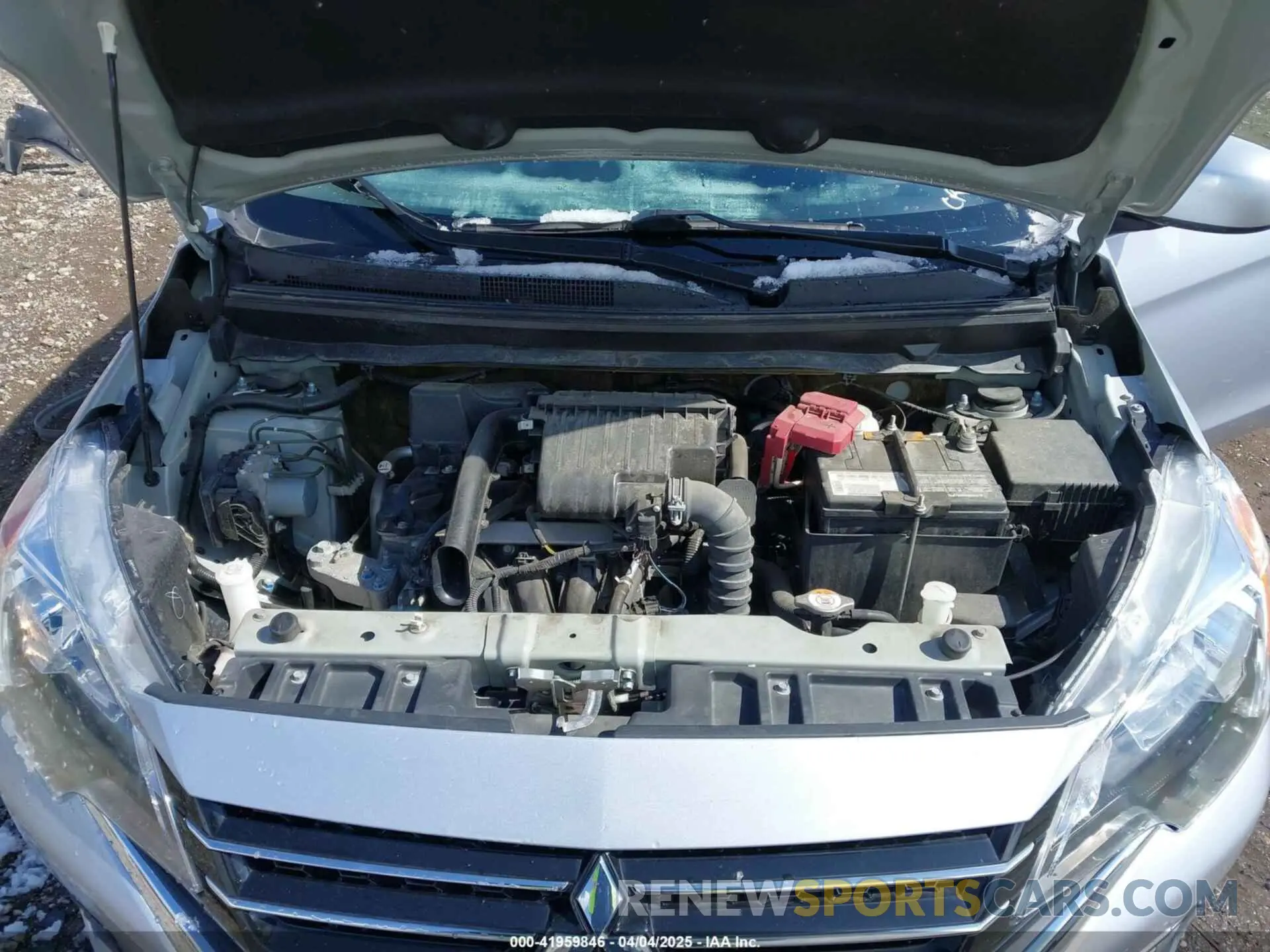 10 fotografías del automóvil dañado ML32FUFJ6MHF06864 MITSUBISHI MIRAGE G4 2021