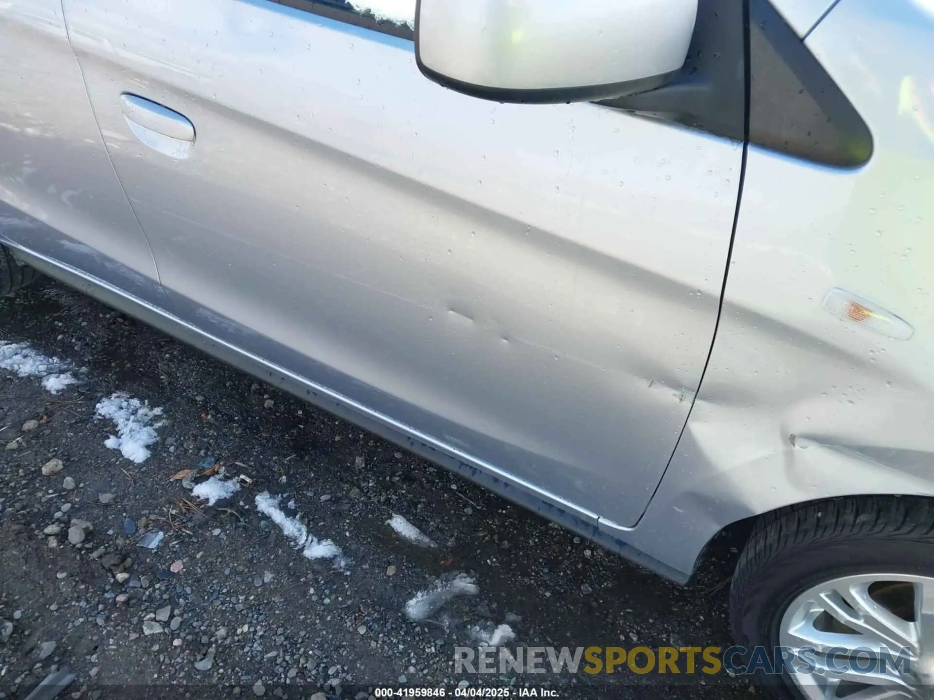 19 fotografías del automóvil dañado ML32FUFJ6MHF06864 MITSUBISHI MIRAGE G4 2021