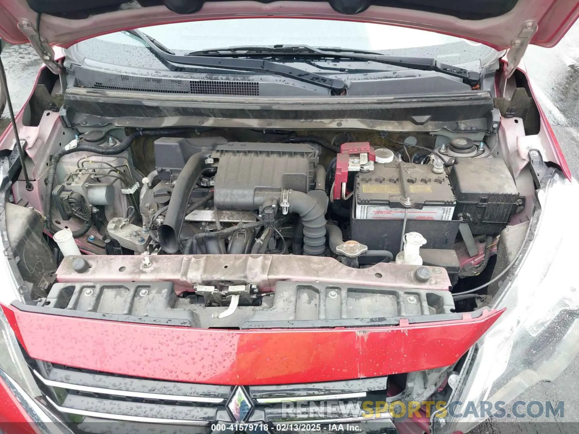 10 fotografías del automóvil dañado ML32FUFJ9MHF01240 MITSUBISHI MIRAGE G4 2021