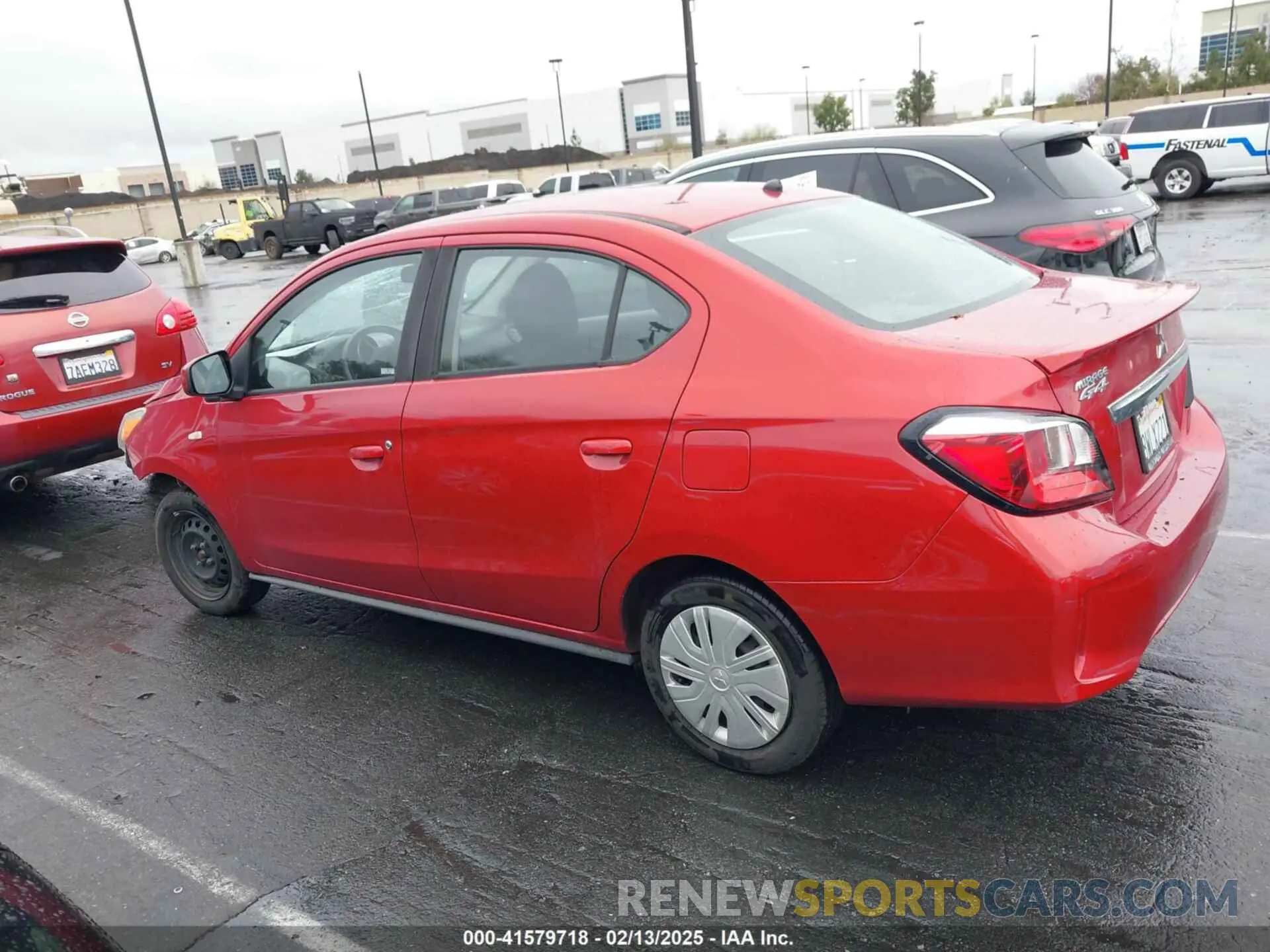 15 fotografías del automóvil dañado ML32FUFJ9MHF01240 MITSUBISHI MIRAGE G4 2021