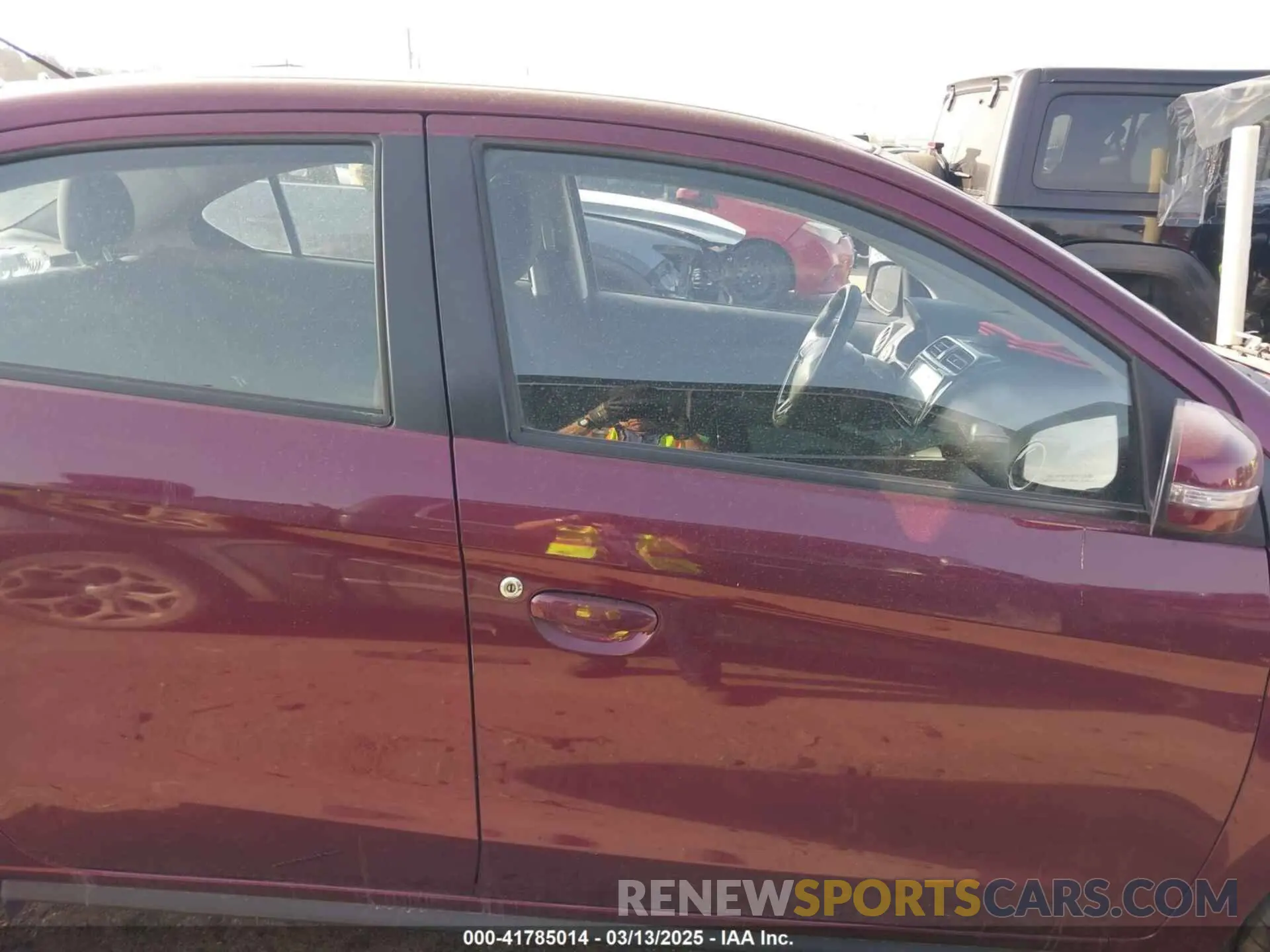 13 fotografías del automóvil dañado ML32FVFJ5MHF02360 MITSUBISHI MIRAGE G4 2021