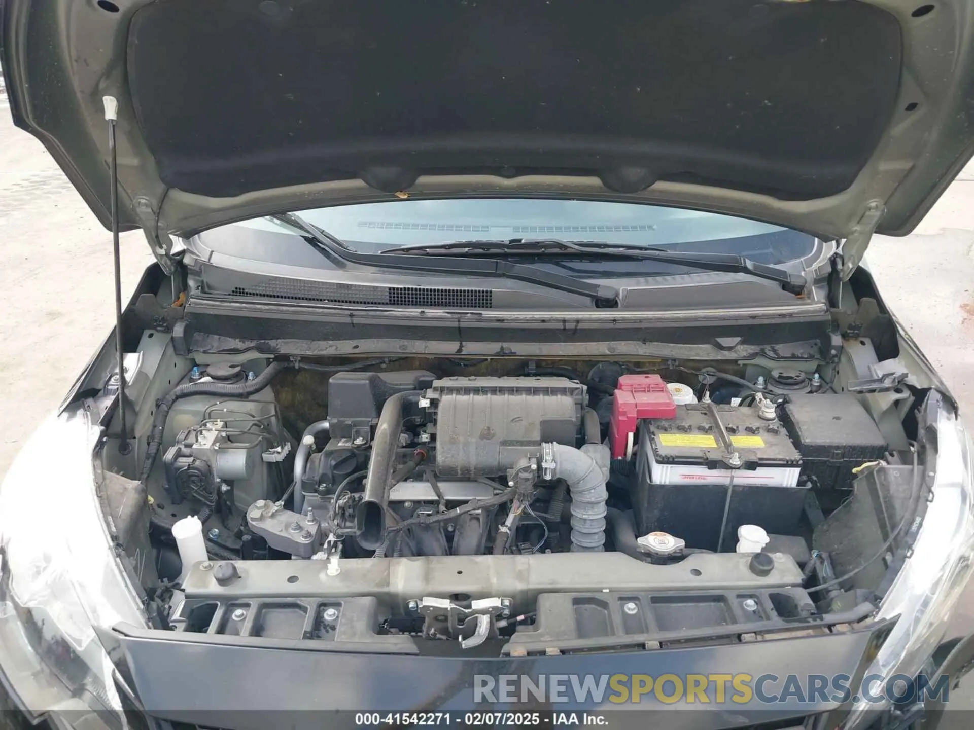 10 fotografías del automóvil dañado ML32FUFJ0NHF01919 MITSUBISHI MIRAGE G4 2022
