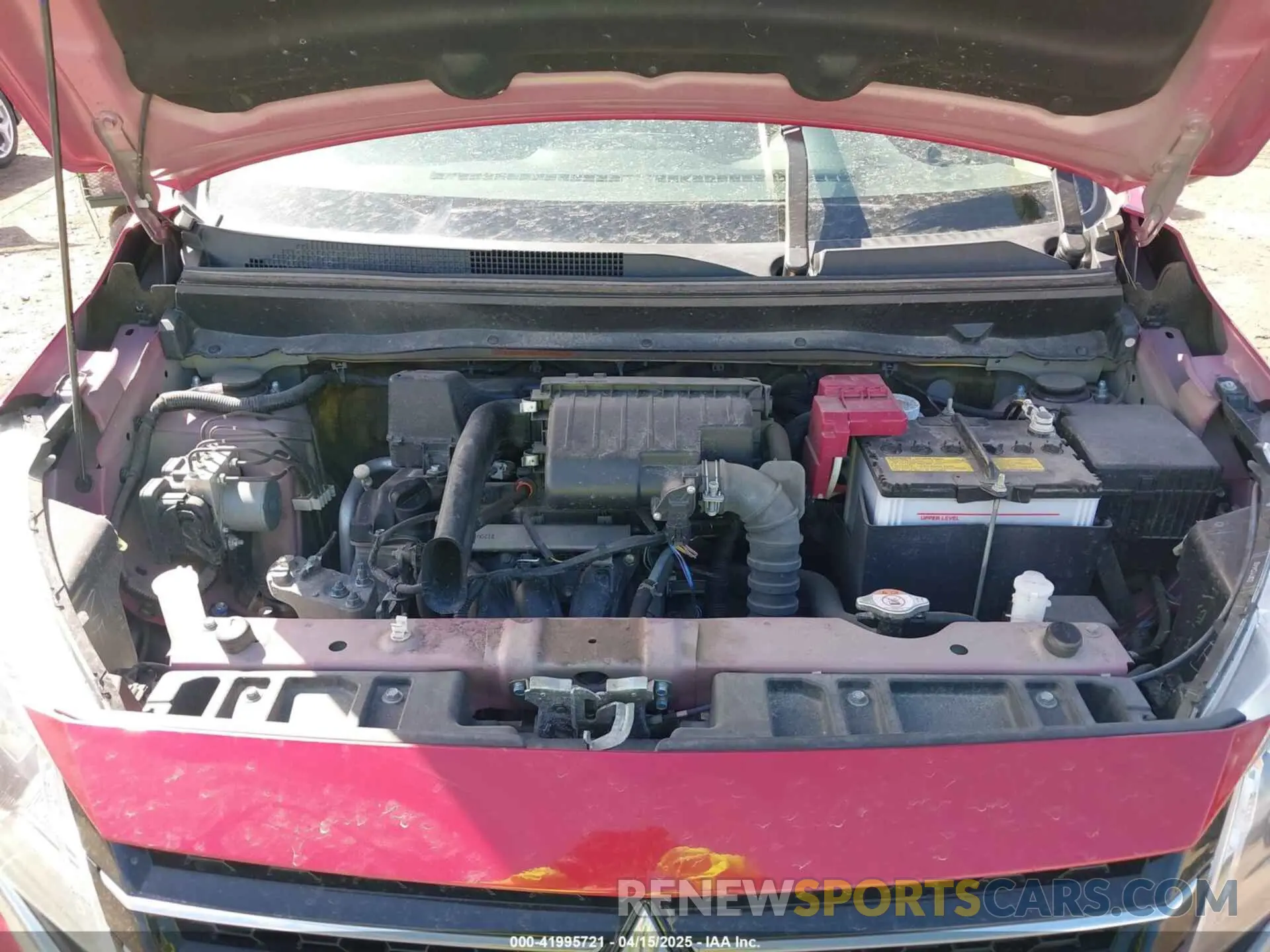10 fotografías del automóvil dañado ML32FUFJ0NHF06912 MITSUBISHI MIRAGE G4 2022