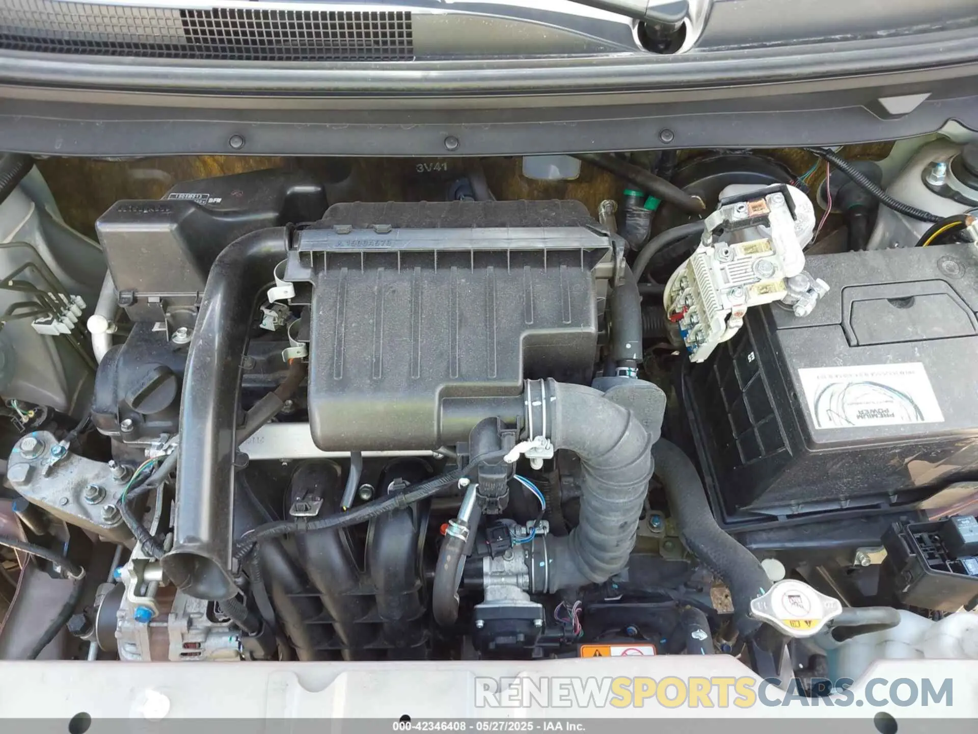 10 fotografías del automóvil dañado ML32FUFJ2NHF06037 MITSUBISHI MIRAGE G4 2022