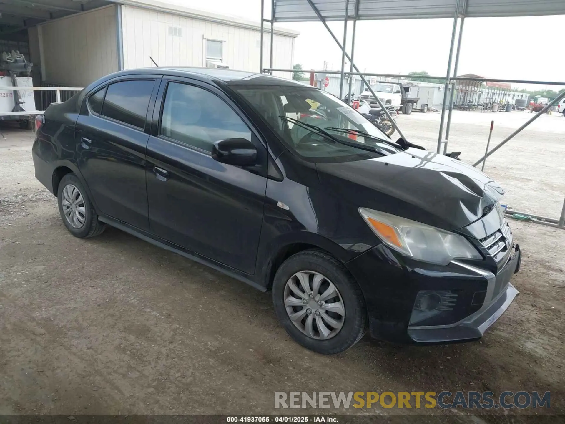 1 fotografías del automóvil dañado ML32FUFJ3NHF03633 MITSUBISHI MIRAGE G4 2022